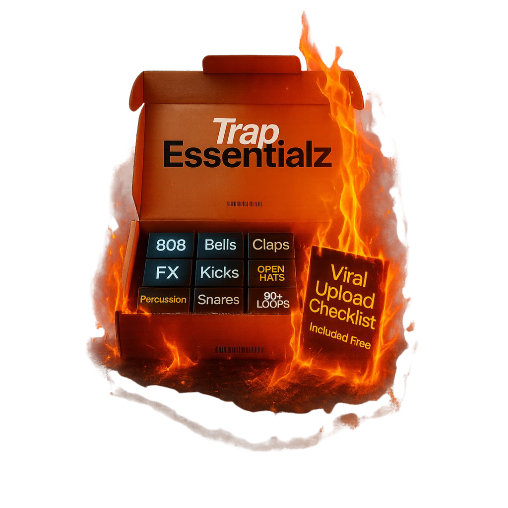 Trap Essentialz - Viral Drum Kit + 96 Royalty-Free Loops (+ Bonus Checklist)